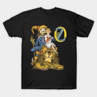 Dorothy, The Scarecrow & The Cowardly Lion, Wizard Of Oz T-Shirt